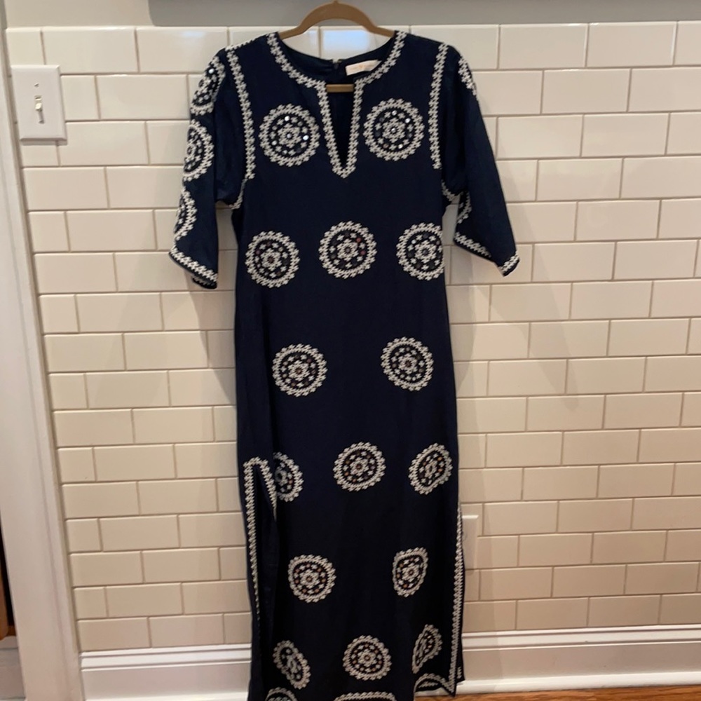Fun maxi dress by Tory Burch.